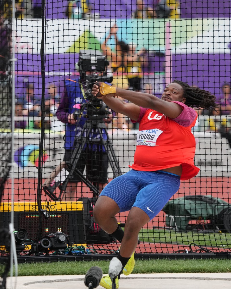 Hammer throw 🤝 NASA Tokyo Olympian Alex Young has found success in the sport while pursuing another passion - a career at NASA, where he works to captivate the interest of the next generation in STEM. 🔗 Read more about Young's story, in his own words: ow.ly/8rF850S2bB0