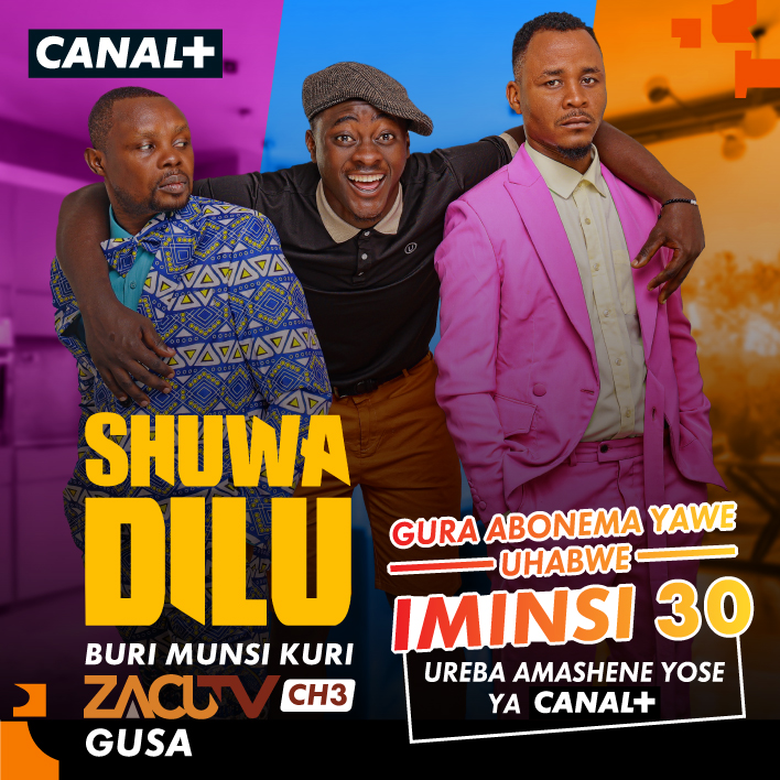 CanalPlusRwanda's tweet photo. 📢INKURU NZIZA!!📢 Kuva 30/05 kugera 07/07 abakiriya  basanzwe ba CANAL+ bazahabwa inyongera yo kureba amashene yose ya CANAL+ IMINSI 30! Gura abonema usanganywe cg iy'isumbuyeho maze uryoherwe n'ibyiza CANAL+ igufitiye. Abakiriya bose, bagenewe iyi mpano!➕🥳

#canalplusrwanda https://t.co/Nfjp357QTL