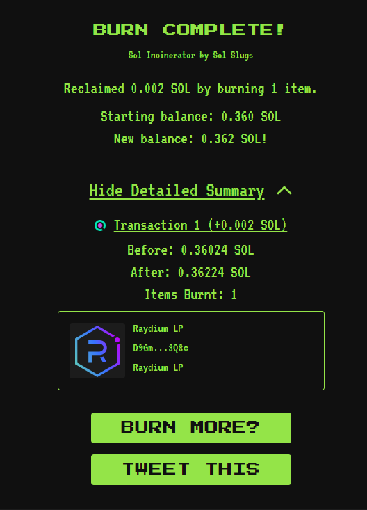 MIOonSol's tweet photo. $MIO

LP Burned Successfully.
Safety of the $MIO holders are our extreme priority.

Available on 15:10 UTC - 05/30/2024 https://t.co/Bzktb40xNS