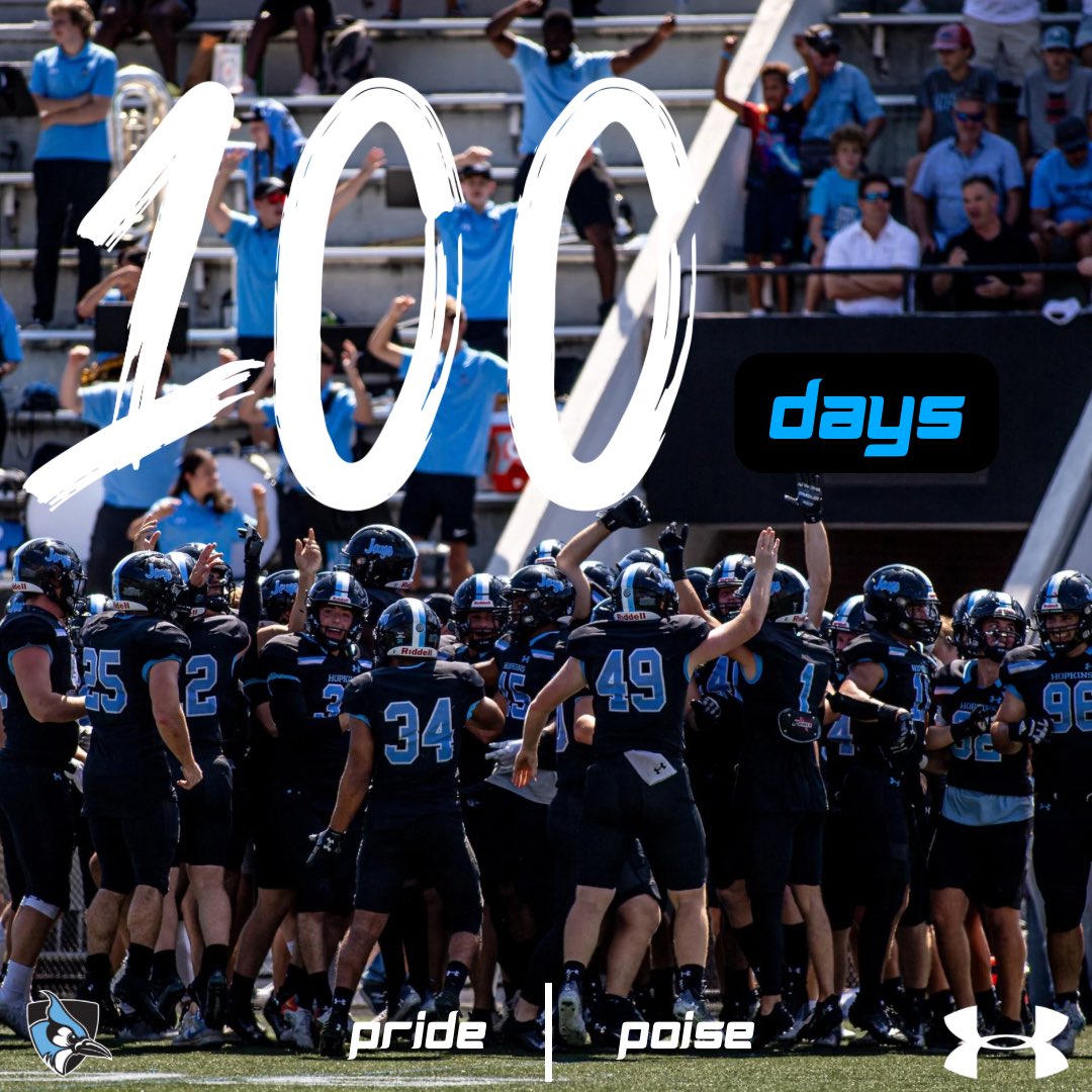 100 days until Kickoff of the 2024 Season! ⏳🗓️

#PrideandPoise