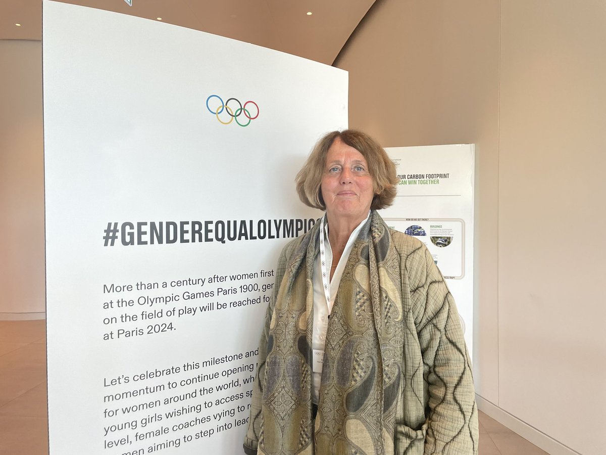 Marijke Fleuren, FIH Chair of Gender Equality, Diversity and Inclusion and EuroHockey Honorary President was one of the speakers at today’s IOC Portrayal seminar.

“Great seminar today at the Olympic House talking about gender equality in hockey and the EuroHockey #EquallyAmazing