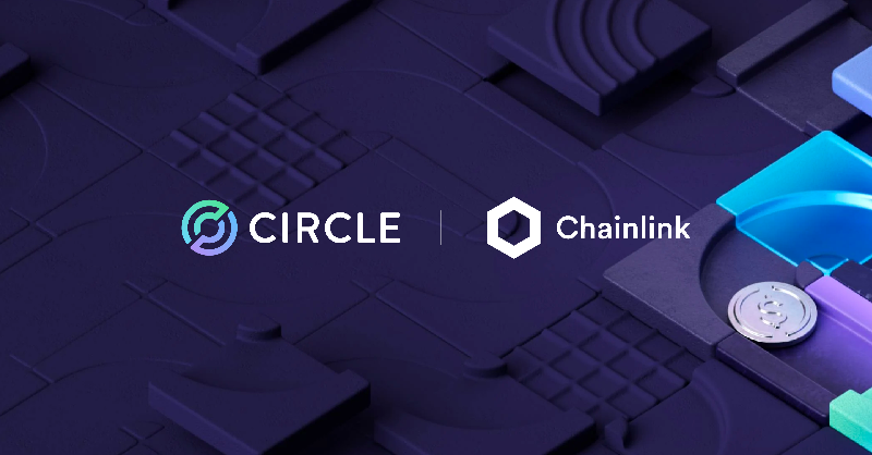 chainlink's tweet photo. Chainlink &amp; @circle have partnered to expand the utility of #TokenizedAssets.

See how the Chainlink platform’s highly secure industry-standard services &amp; Circle’s tooling can support enterprises &amp; DeFi developers leveraging USDC, EURC, &amp; more.