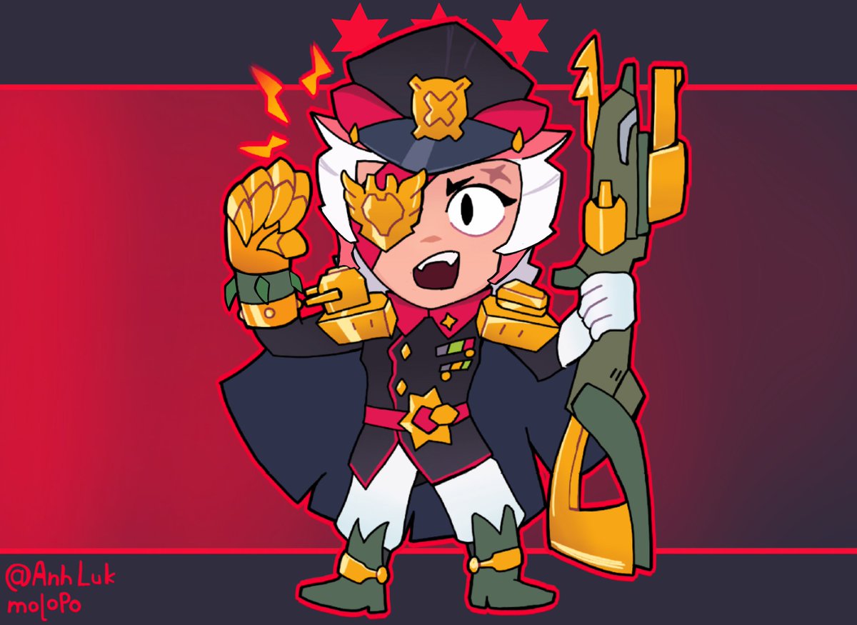 MOLLOOOPO's tweet photo. Admiral Belle skin⚡
#Brawlstars #SupercellMake https://t.co/dphTo8Piyr