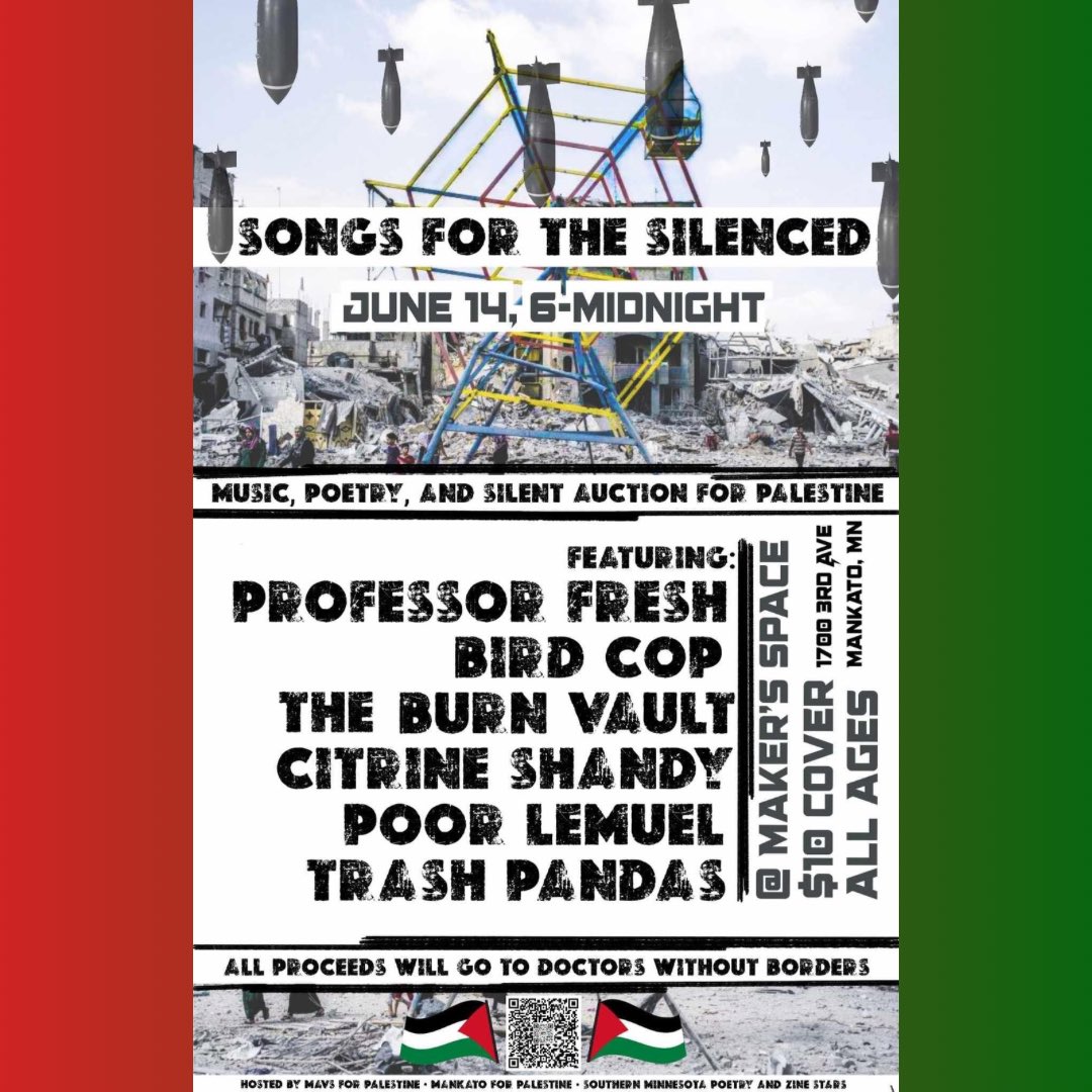 Be sure to make it to our upcoming shows in Mankato and Minneapolis!!!!