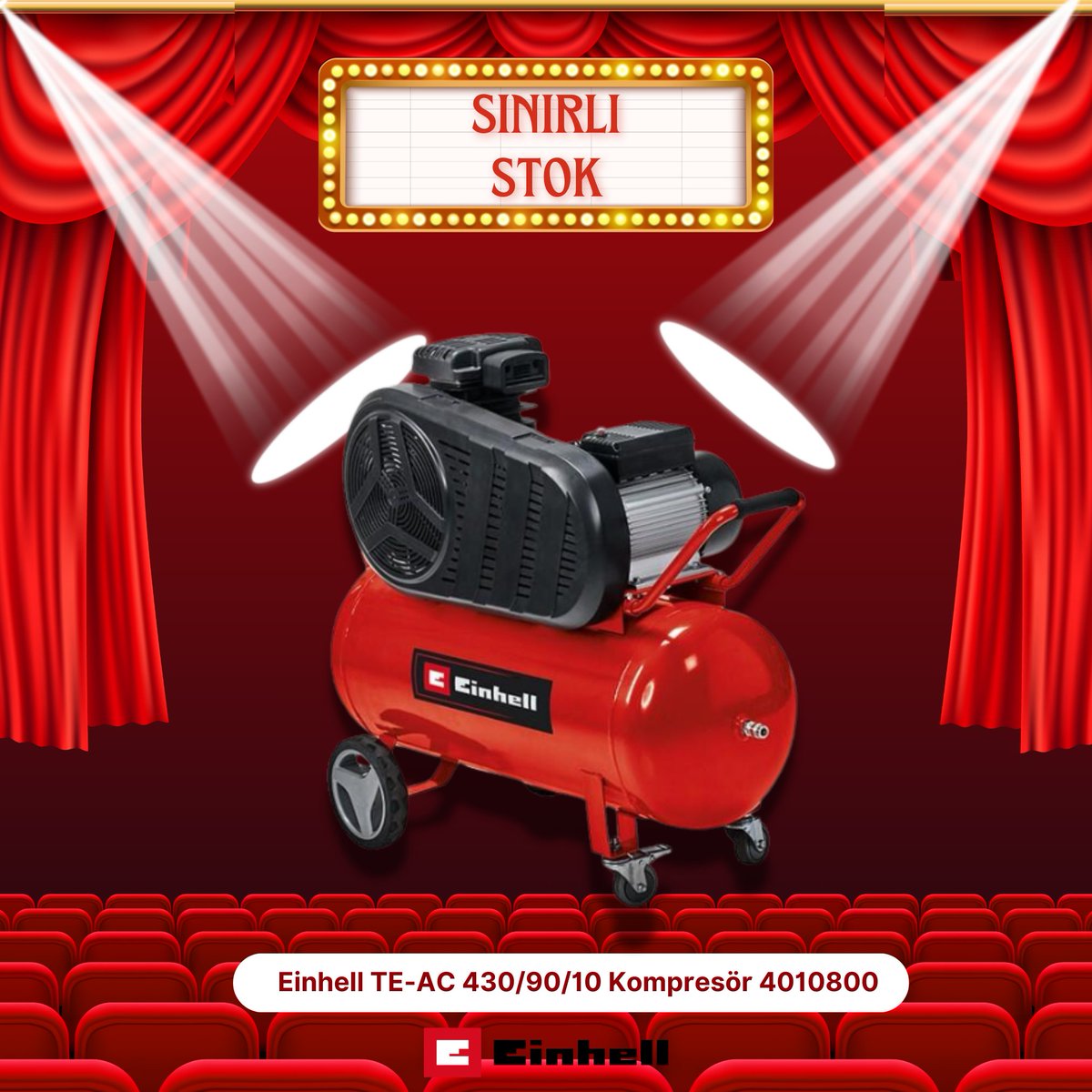 einhellsamsun's tweet photo. Einhell TE-AC 430/90/10 Komprasör 4010800

Kayışı tahrikli yüksek performanslı kompresör
Kayış tahriki, düşük hız ve sessiz çalışma sağlar

Detaylı bilgi için tıklayın:
https://t.co/hk8vi3197j
https://t.co/e0KMet3maC

#einhell #kompresör #nalburcenter https://t.co/3Q8BcNcwnm