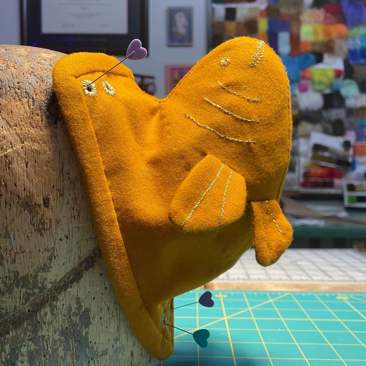 sophieraccoon's tweet photo. I have made what I’m calling “The golden Cod-piece”

Easily the silliest thing I’ve ever made. https://t.co/Bc9in5zVAQ
