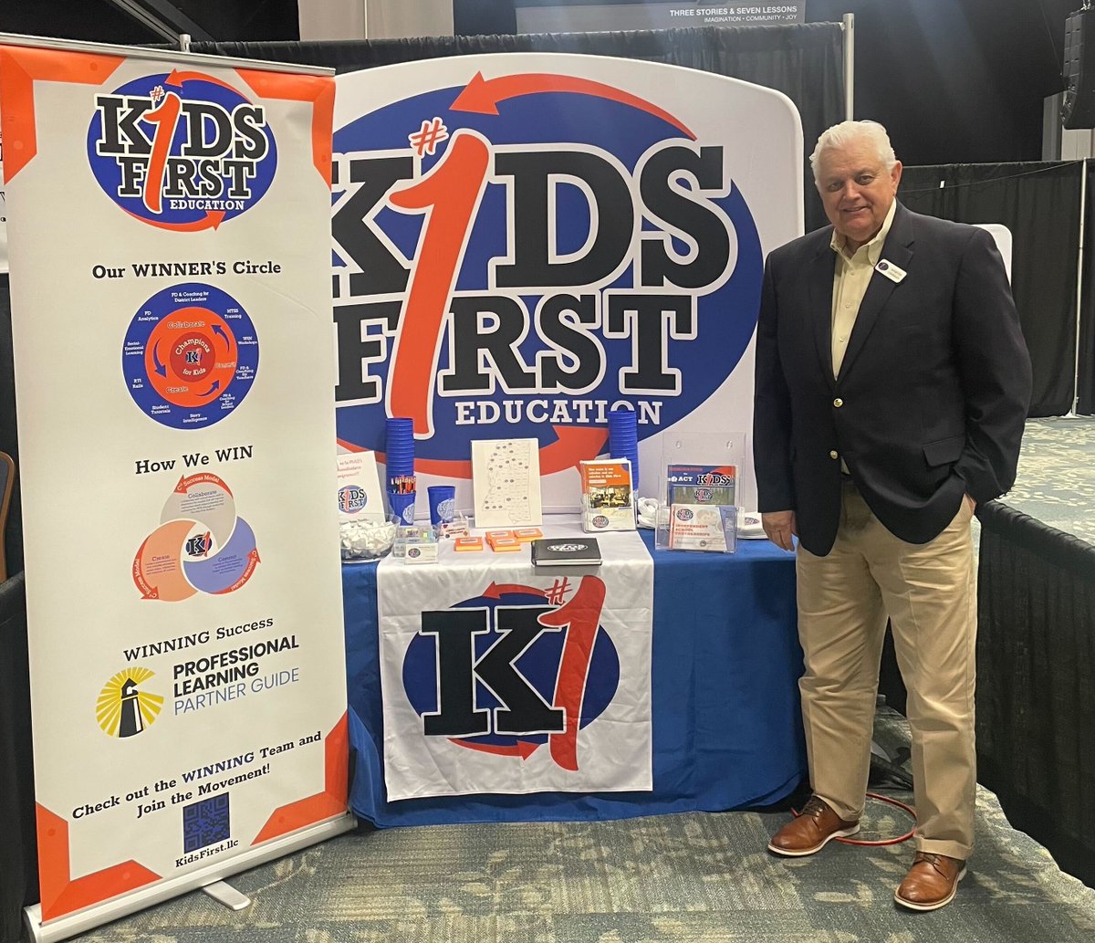 #KidsFirst had a great first day at the MAIS Administrator’s Conference. Be sure to stop by our booth today and learn more about how we can provide support for your school! #KidsFirstAlways 💙🧡