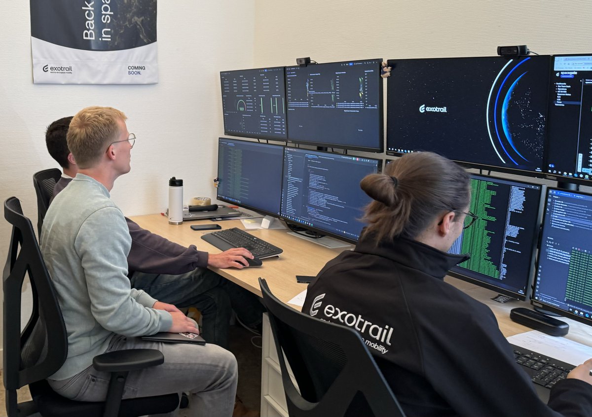 We have reached another significant milestone with the activation of Veoware’s Control Moment Gyroscope (CMG) on board #spacevan™ - 001 🛰 

The CMG was successfully tested and actuated with the support of <a href="/veoware_space/">VEOWARE</a> team in our #ControlRoom at our Toulouse office! #OTV #IOS