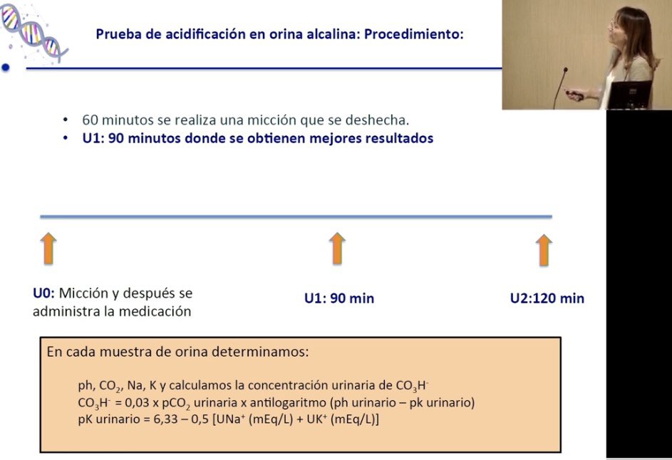 Dra Ledo nos explica de forma sencilla las pruebas de acidificación de orina <a href="/SVNefro/">Sociedad Valenciana de Nefrología</a> <a href="/SENefrologia/">S.E.N. Nefrología</a>