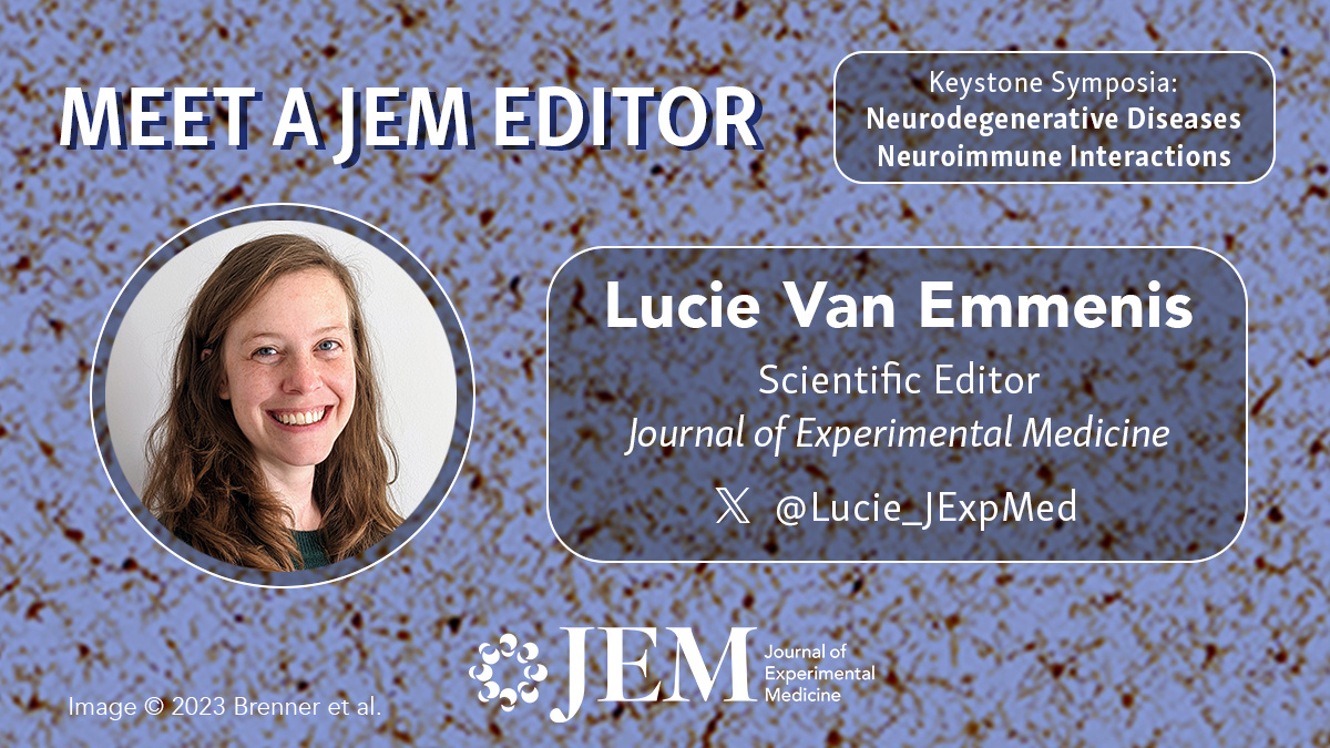 Attending @KeystoneSymp joint meetings #KSNeurodegen24 #KSNeuroImmune24 in Santa Fe and interested in submitting your #neuroscience research to JEM? Get in touch w/ our Scientific Editor @Lucie_JExpMed who is attending! See our collection on the topics: hubs.la/Q02yZFzd0