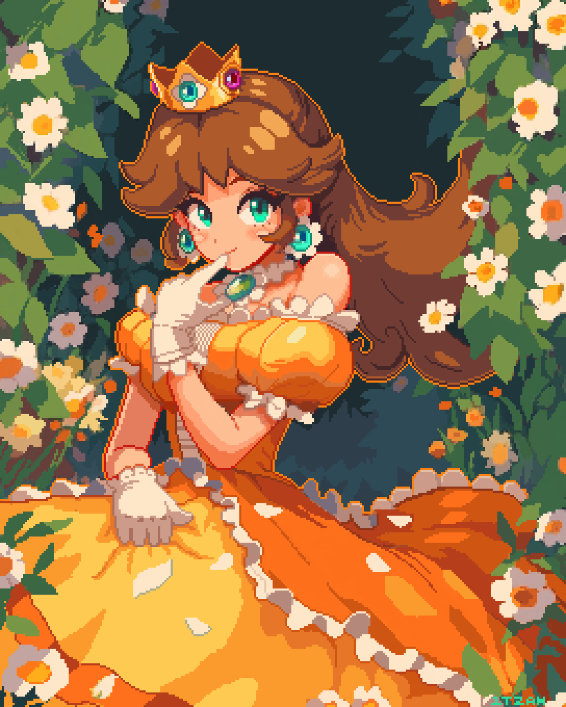Princess Daisy #pixelart