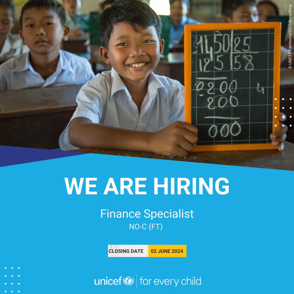 📢 Job Opportunity Alert! 🌟 Are you enthusiastic about enhancing the lives of Cambodian children? 👶 🇰🇭 If so, we want you! 🙌 Apply now and join our team! 🔗 uni.cf/451HMo2