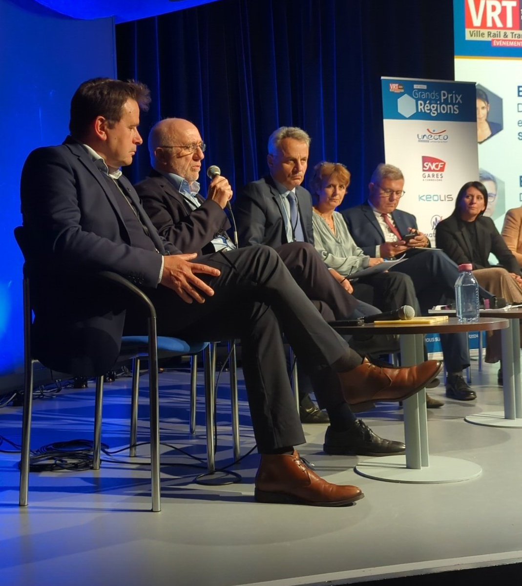 VRTmag's tweet image. "Post COVID la fréquentation du TER a augmenté de 21%"

Jean-Aimé Mougenot @jamougenot, Directeur #TER délégué, @GroupeSNCF