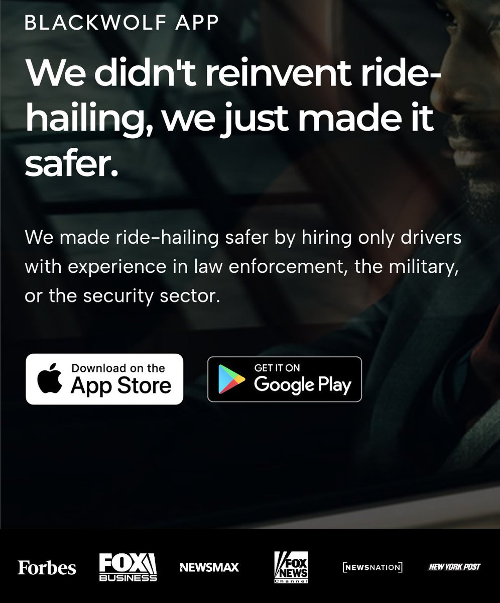 New Blackwolf app eliminates the chance that your rideshare driver might not be armed, strung out on angel dust, and willing to kill your dog that he swears is yelling ACAB at him.