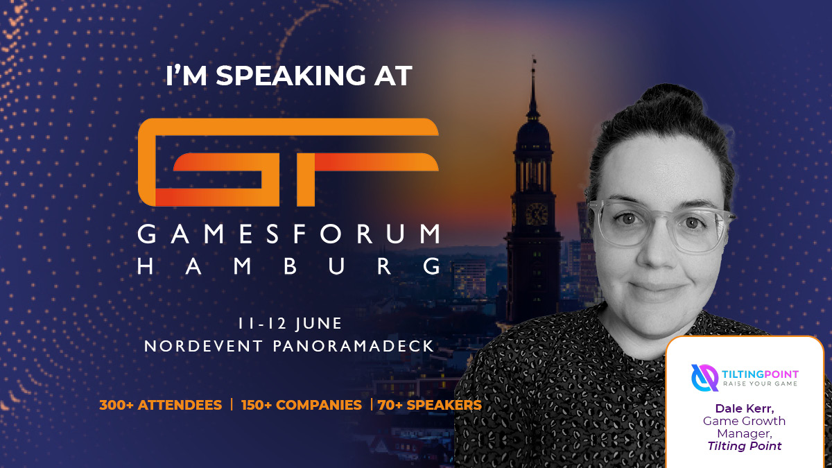 On Tuesday June 11, our Superstar Growth Manager Dale Kerr will join a panel on data #segmentation at @Gamesforum Hamburg. LEARN MORE: globalgamesforum.com/hamburg-home/a… #gamesforum #gamesforumhamburg #hamburg #conference #panel #useracquisition #expertise #TiltingPoint #raiseyourgame