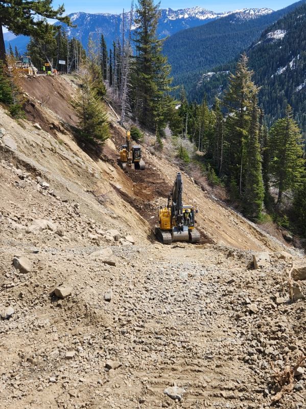 🥳 SR 410 Chinook Pass will reopen 8 a.m. Friday, May 31. 😀 Most of the washout work complete. 🤔 Minor construction delays in the coming weeks. 🤗 Once more - all of SR 410 will be open by Friday morning. SR 123/Cayuse reopened May 24.