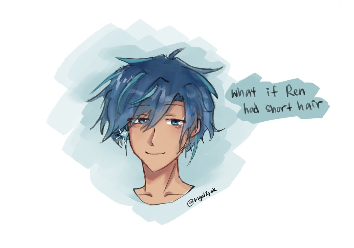 ErdeZynk's tweet image. What if Ren Zyrial had short hair..?
#Zynk001 #rkgk