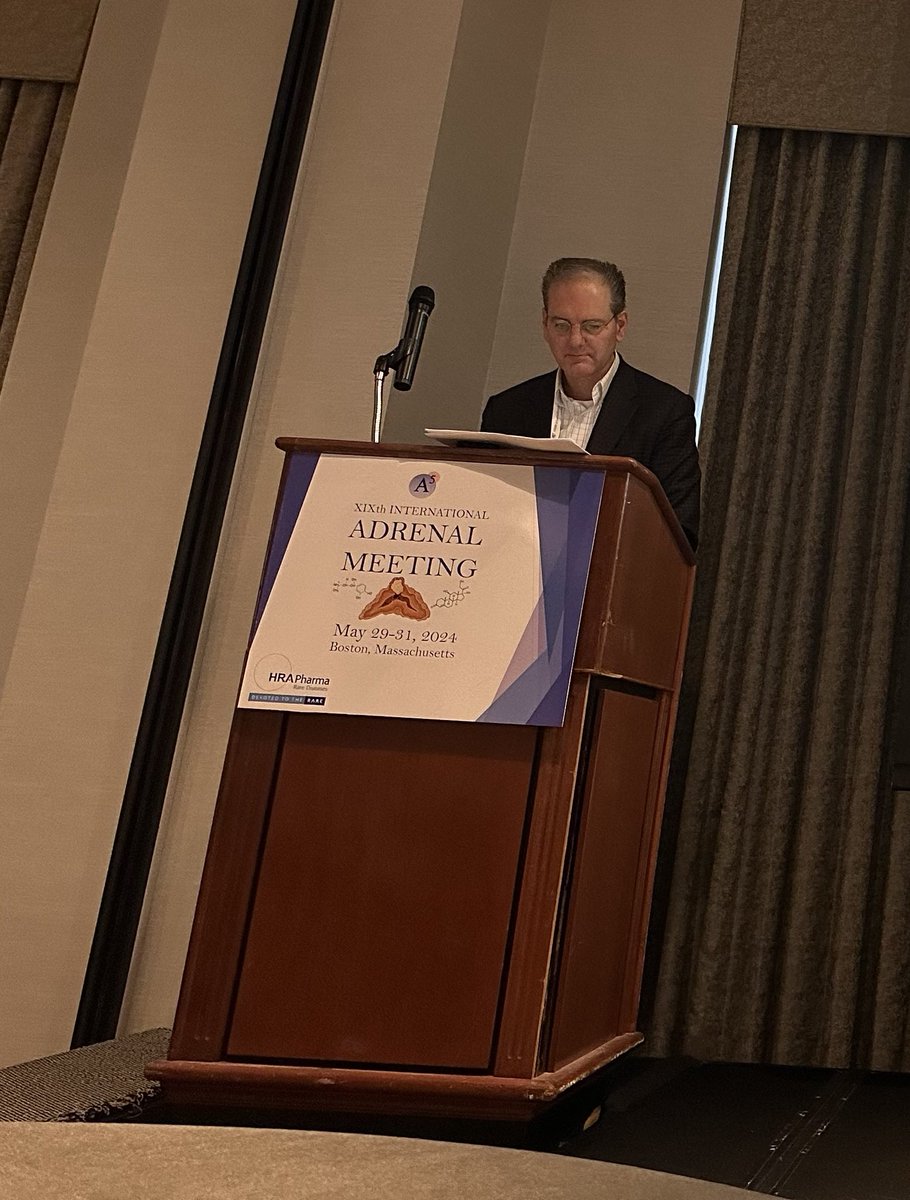Gary D Hammer, MDPhD (@drgaryhammer) on Twitter photo Davis Breault starts us off at <a href="/A5_Adrenal/">A5_AdrenalAlliance</a> IAM2024 with talk on our collaborative work together on role of non-canonical Wnt2b in adrenal glomerulosa structure/function in mice & humans with LOF mutations resulting in hyperreninemic hypoaldosteronism. Davis Breault starts us off at <a href="/A5_Adrenal/">A5_AdrenalAlliance</a> IAM2024 with talk on our collaborative work together on role of non-canonical Wnt2b in adrenal glomerulosa structure/function in mice & humans with LOF mutations resulting in hyperreninemic hypoaldosteronism.