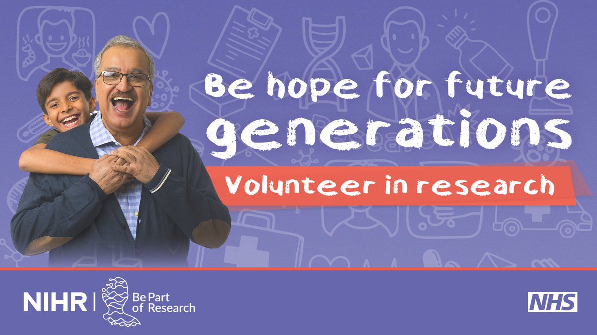 Our #BePartOfResearch campaign has been postponed due to the pre-election period.

In the meantime, you can find out how you can get involved in research by visiting our website: nihr.ac.uk/explore-nihr/c….