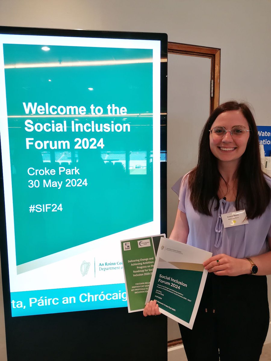 ⭕️We were delighted to attend the Social Inclusion Forum today and to contribute to the preparatory summary report through the workshops with the European Anti-Poverty Network (EAPN) and Community Work Ireland (CWI). #SIF2024