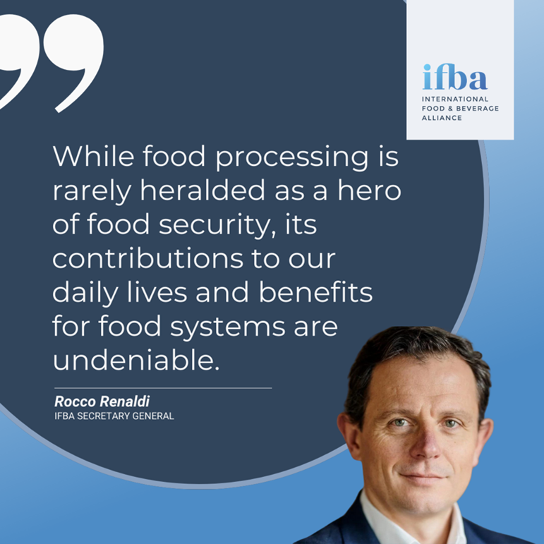 🥘 Food processing: the unsung hero of our food system. Strict standards, enhanced safety, and waste reduction are just the beginning. Read IFBA Sec-Gen Renaldi's new piece on why it's crucial for global food security and #foodsafety: devex.com/news/sponsored…