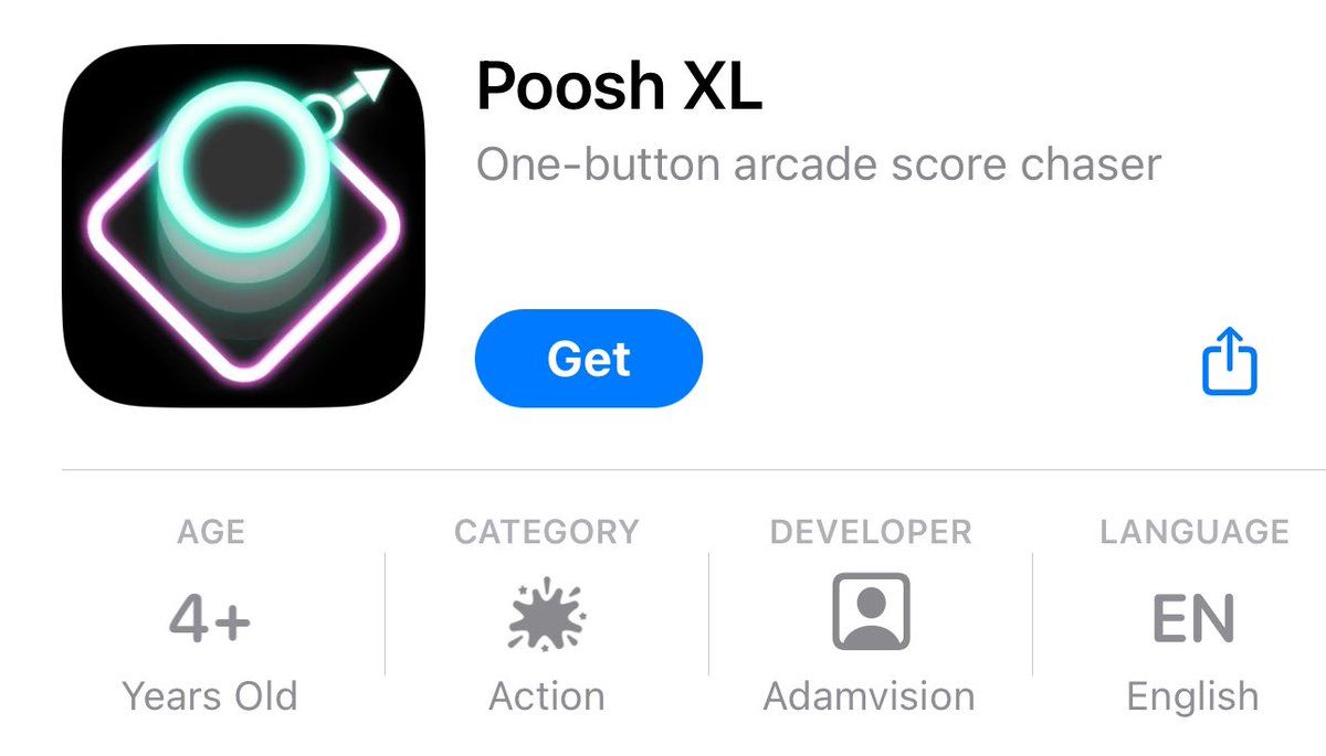 لعبة للايفون و الايباد سعرها الاصلي 4.99$ و حاليا مجانية لفتره محدوده وهي لعبة أركيد بسيطة تعتمد على زر واحد، حيث يحتاج اللاعبون للضغط على الزر في اللحظة المناسبة لتجنب العقبات للتحميل 👇 apps.apple.com/sa/app/poosh-x…