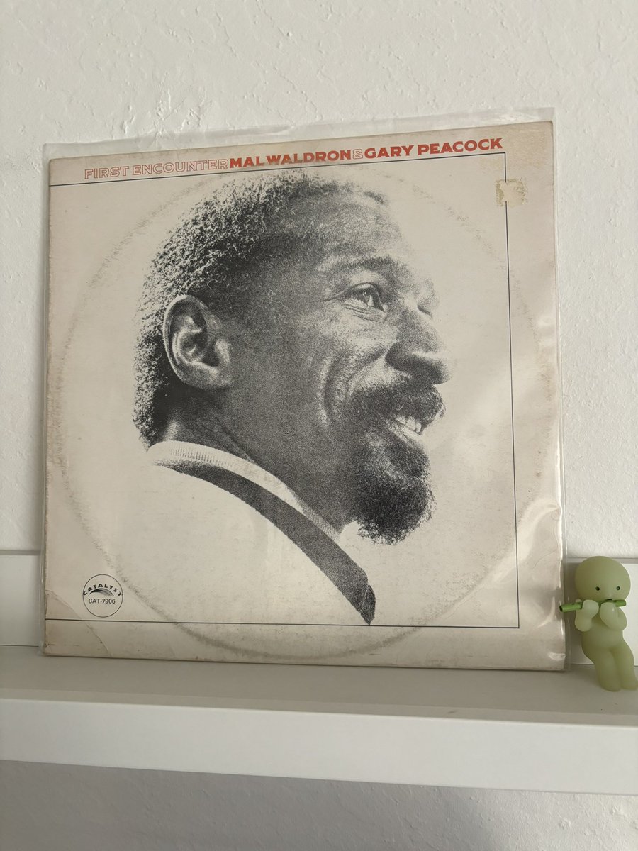 #nowplaying #jazz 1976 us reissue. Starting the morning with this Mal Waldron - Gary Peacock album. Shame they didn’t have a second encounter cuz this one is really great. Also very much regretting passing on a Japanese og of this recently