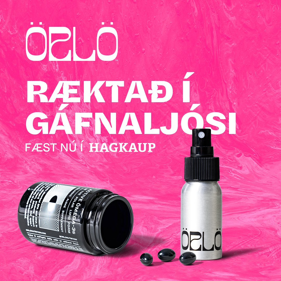 Nú fást ÖRLÖ vörurnar í öllum verslunum Hagkaups ❤️🖤