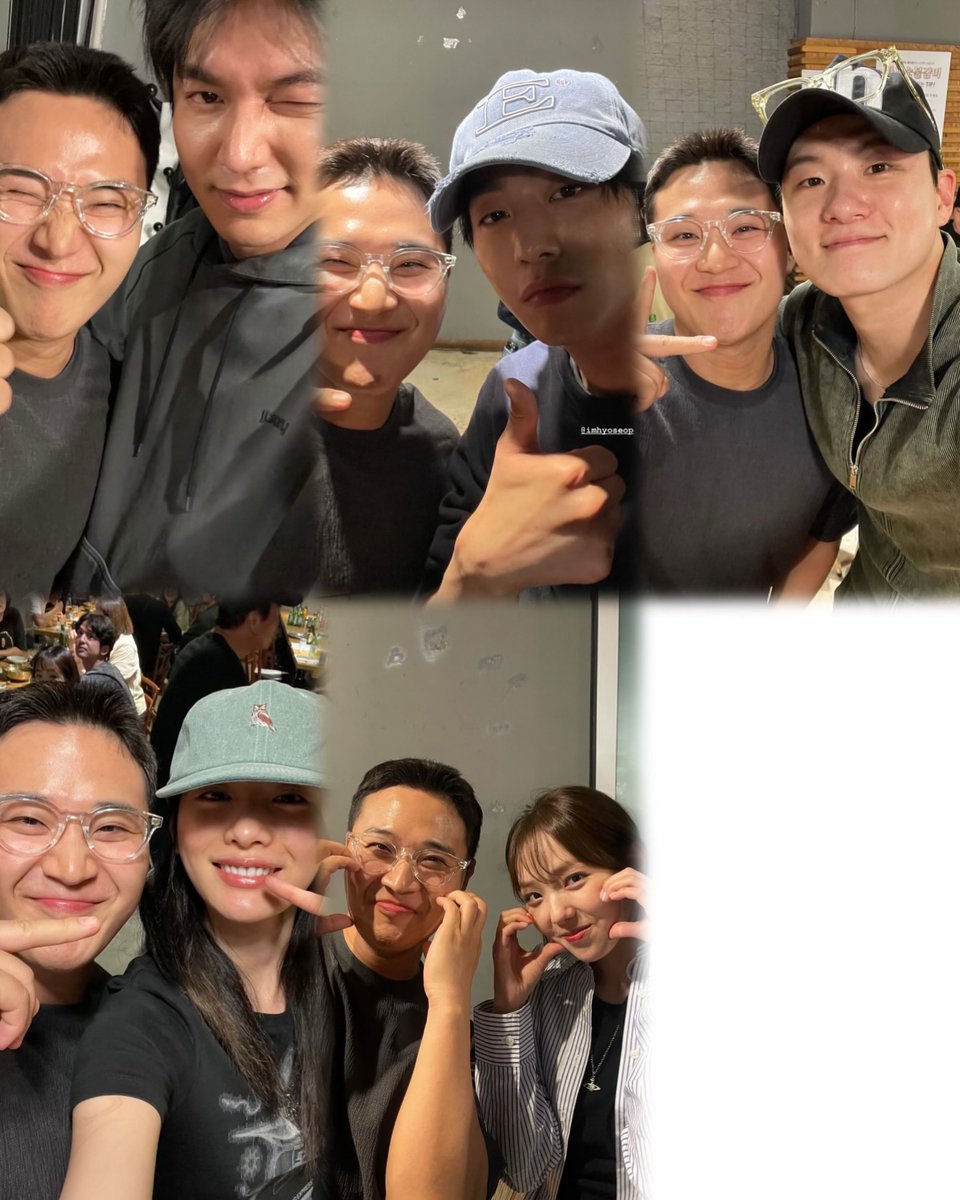 Lee Minho, Ahn Hyoseop, Shin Seungho, Nana, and Chae Soobin spotted at the ‘Omniscient Reader’s Viewpoint’ wrap up party today. Where’s Jisoo??? 😭