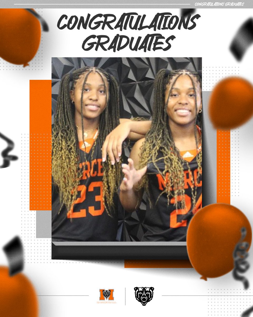 Congratulations to our Bear Family Stephanie and Stacy for graduating today!! <a href="/TwinsUtomi/">Utomi Twins</a>