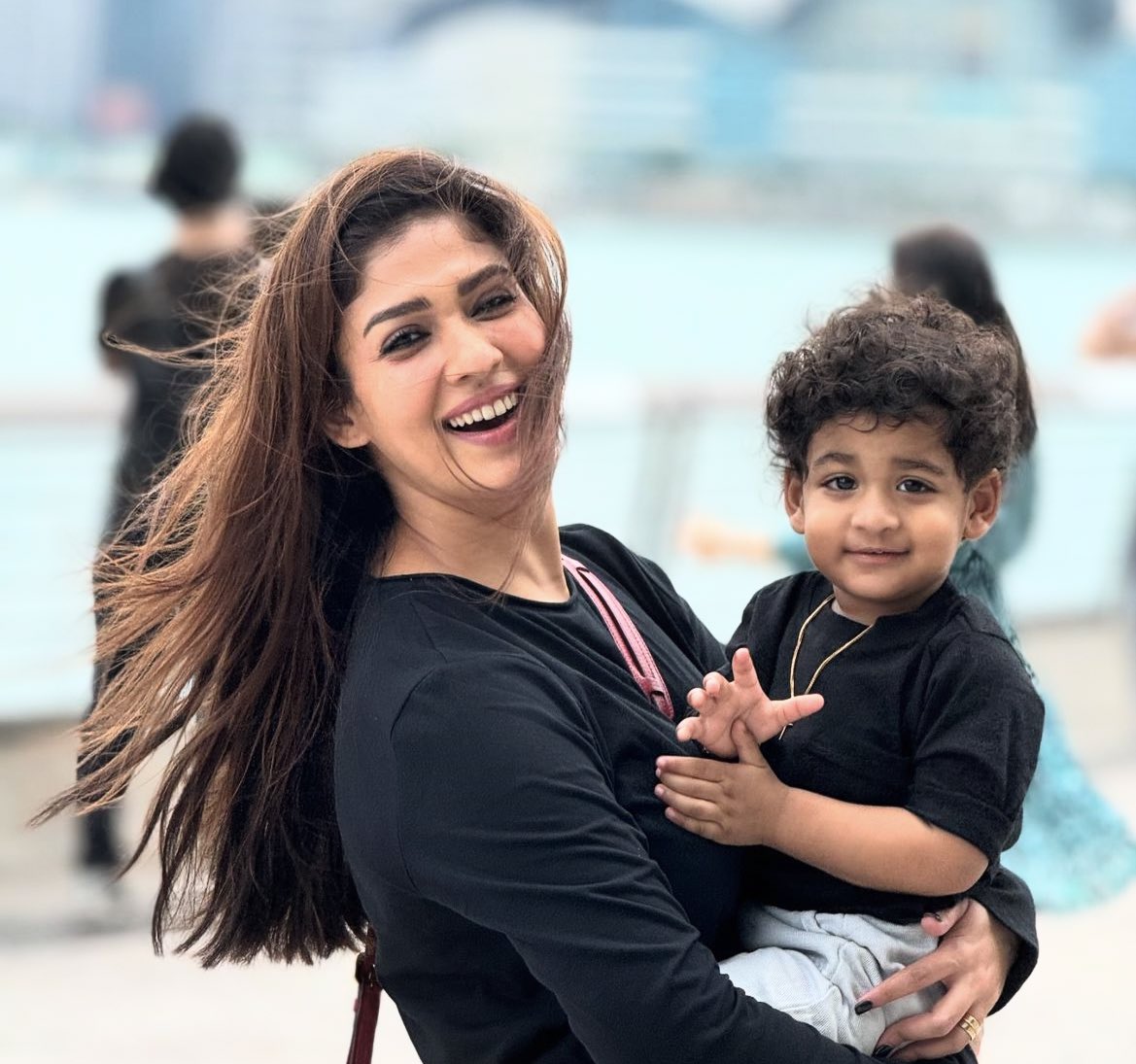 Recent Click of #Nayanthara with her Kid🫶🖤