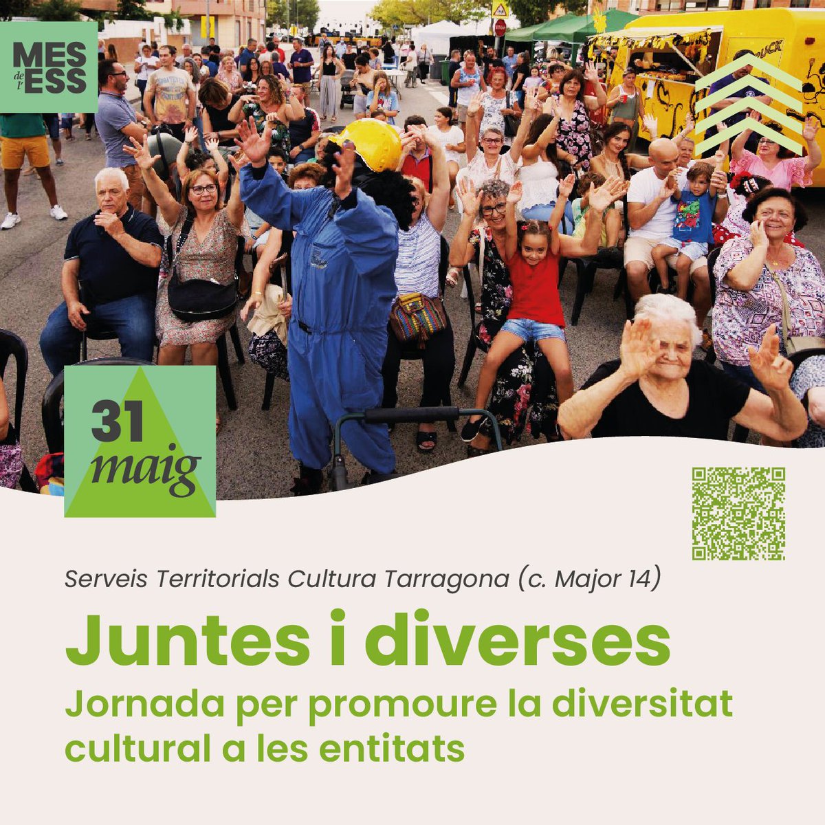 ‼️Arrenca la Jornada #JuntesiDiverses a #Tarragona per a promoure la diversitat cultural a les entitats i #movimentveïnal.

👉Contentes d comptar amb @MireiaMataSlsna, de @igualtatcat; amb la regidora d'Igualtat de @TGNAjuntament ; i amb la gent de @la_teulada i @VeinalTarragona