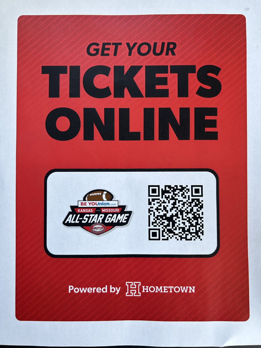 Friday, June 14th @ DeSoto HS (KS) 
31st KS-MO BeYOUnion All-Star Football game! #BorderWarKC