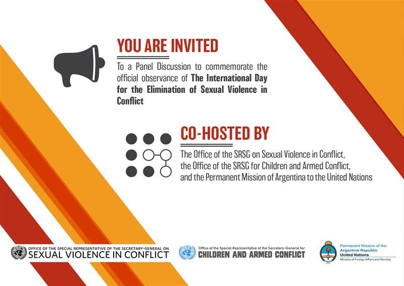 19 June marks the International Day for the Elimination of Sexual Violence in Conflict. Join us to hear about how we can work to prevent and respond to attacks against healthcare in conflict-affected areas as they impact survivors of #CRSV. 🇺🇳🕊️