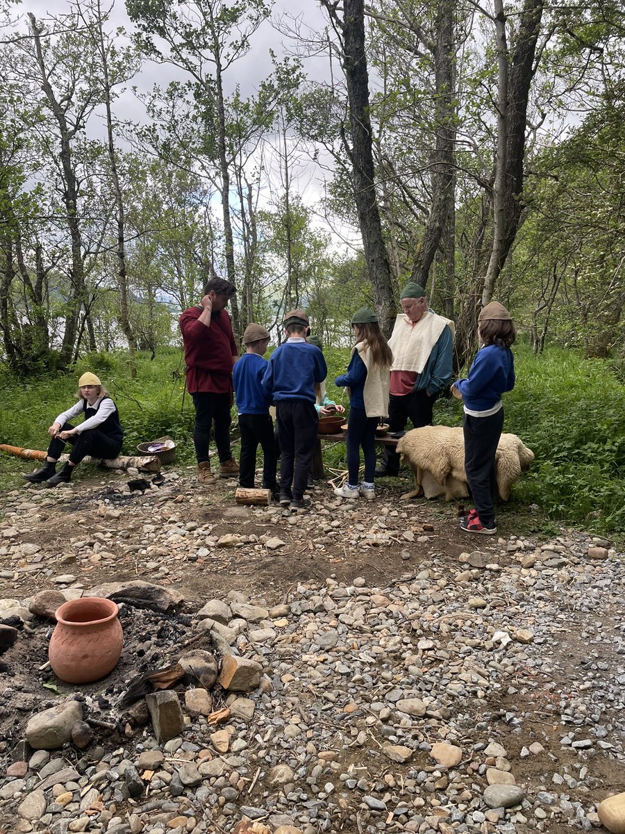 What a great day at the Scottish Crannog Centre.