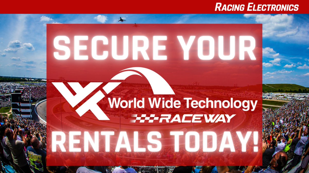 Don't forget @WWTRaceway race fans❗️ Only a few days left to secure your scanner and headphone rentals!🗓️ Rentals must be secured online in advance. No walk-ups will be available at the track! 🎧 Rent Today: RacingElectronics.com/rentals #REequipped | @MRNRadio | #NASCAR