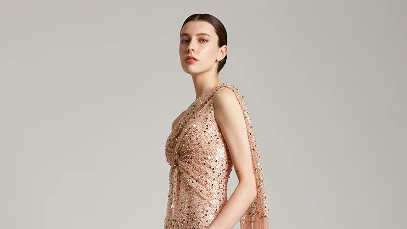 ✨ Loving this Sequin-Embroidered One-Shoulder Dress by Ivan Young! From the dazzling sequins to the crystal fringe trim, it's pure glam. 💖

#FashionGoals #SequinDress #PartyReady #womenswear #luxuryfashion #resortwear #style #fashion #NYSG