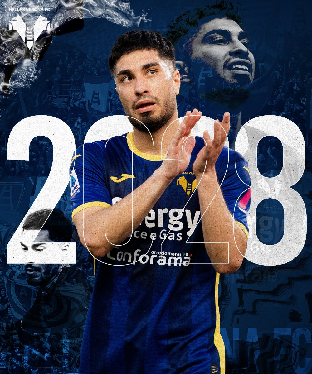 SUAT È GIALLOBLÙ 💛💙 Il Club ha deciso di riscattare il centrocampista tedesco Suat #Serdar, che ha firmato un contratto con il Verona fino al 2️⃣0️⃣2️⃣8️⃣ 💪