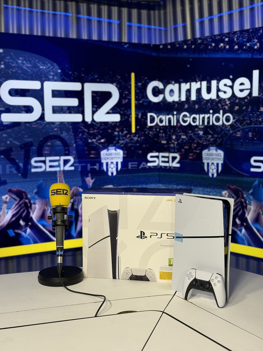 carrusel's tweet image. 🚨🎮 ¡GANA una #PS5 de 1TB con un mando en @carrusel!

✅ Sigue a @Carrusel

🔁 Retuitea este tweet

🔮 Acierta el resultado de la #UCLFinal en 90’ y di el que crees que será el MVP del partido (que tendrá que coincidir con el que @garridocarrusel dirá al finalizar el mismo)