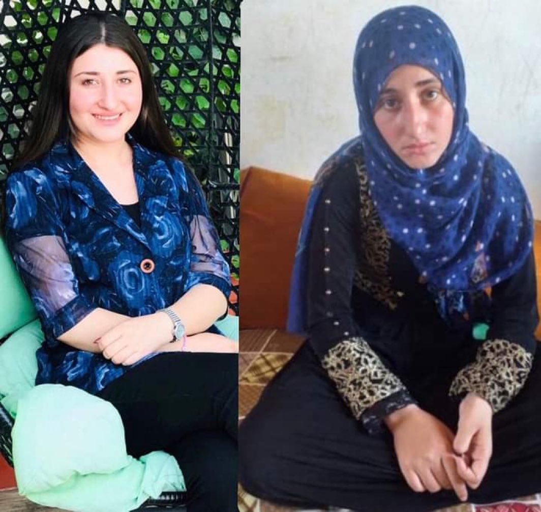 Yezidi women were forced to convert to lsIam by lSlS Terrorists, but they didn’t accept and never believed in lslam and escaped!

7K were kidnapped and 2703 are still missing!

Men were directly killed for refusing to convert!