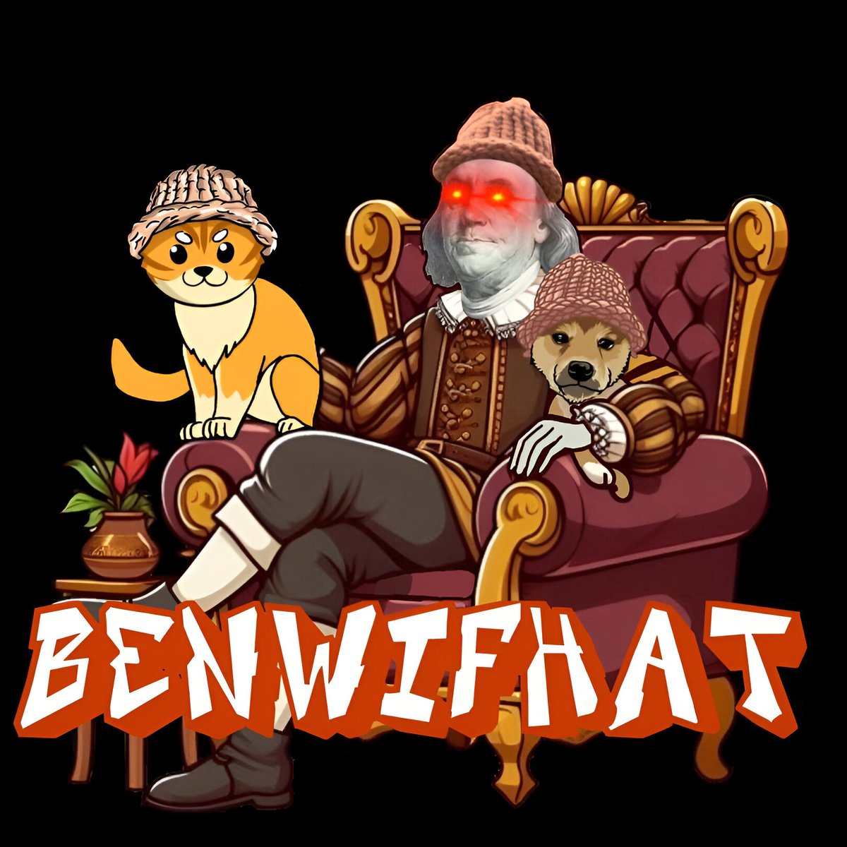 @1goonrich Agreed! And with a strong narrative, nothing stands in their path! Take a look at $BWIF for example! We are poking fun at the institutionalization of crypto! 
#BenWifHat #LaserEyeBen #Regulators