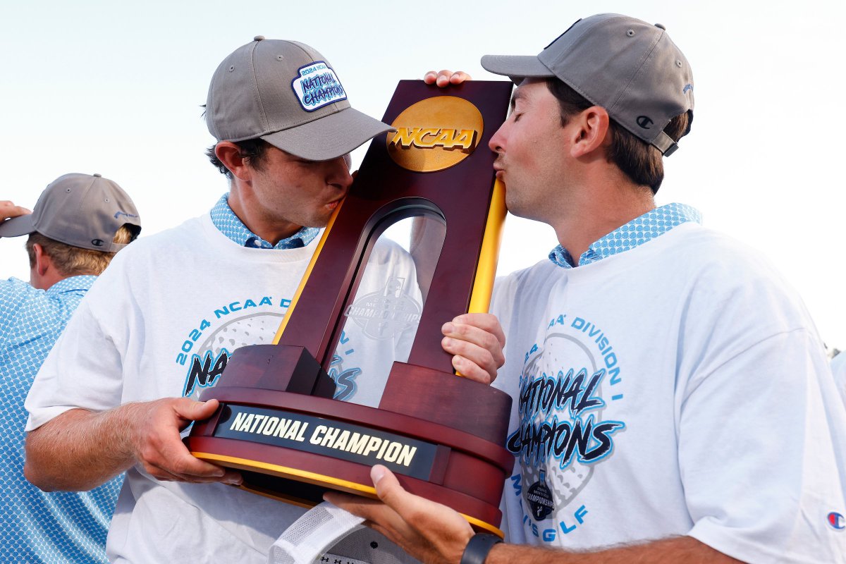 SEC's tweet photo. One of the best college golf teams in the all-time history of the sport. 😤

@AuburnMGolf x #ItJustMeansMore https://t.co/pT1ybh41h7