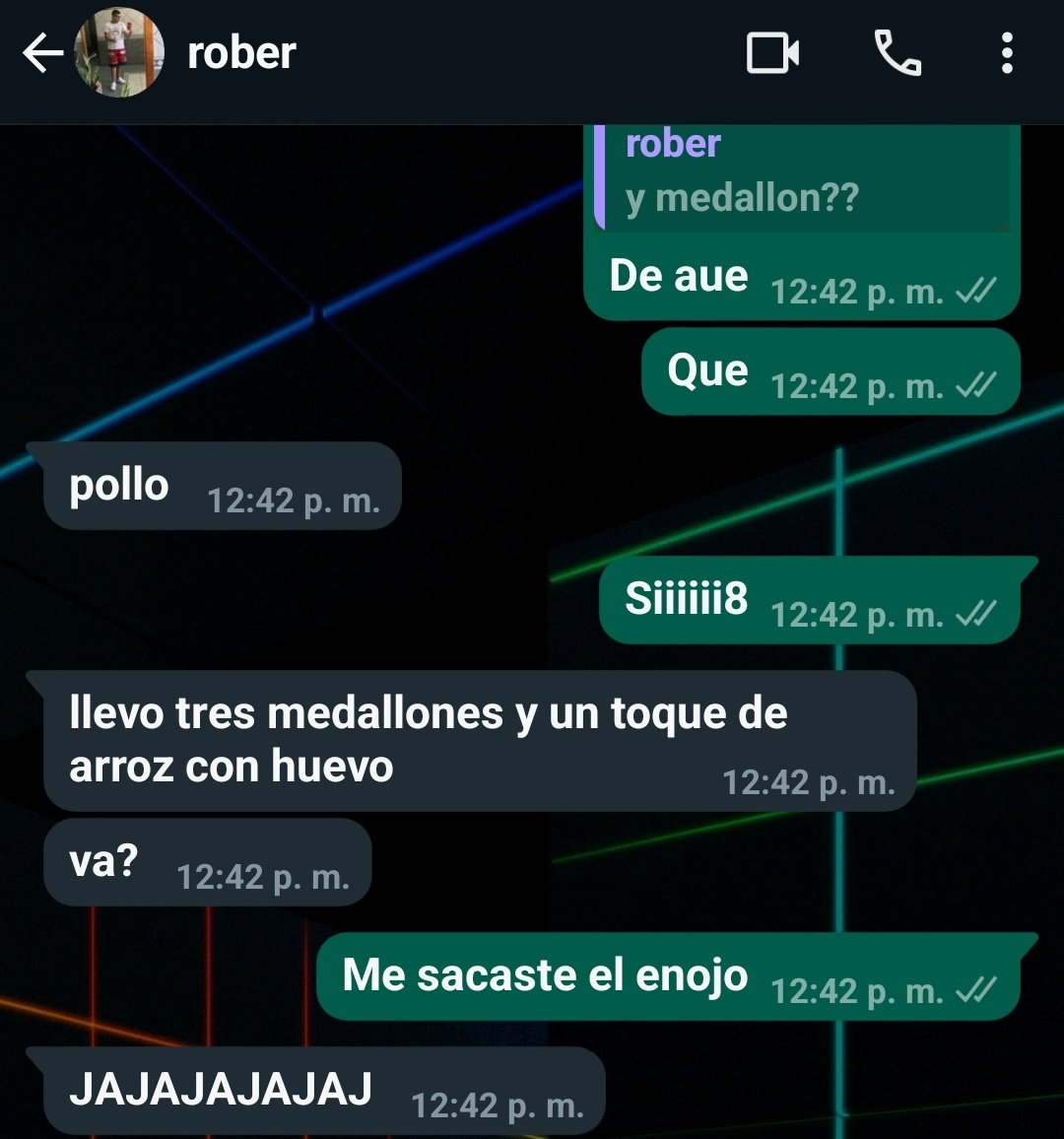 Quien pudiera tener un rober de amigo 🥲