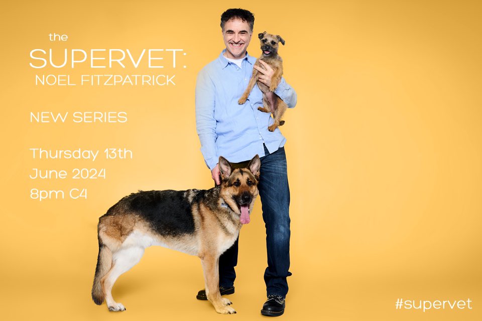 Excited to share the news that a new series of The #Supervet is set for 13th June on <a href="/Channel4/">Channel 4</a>! X