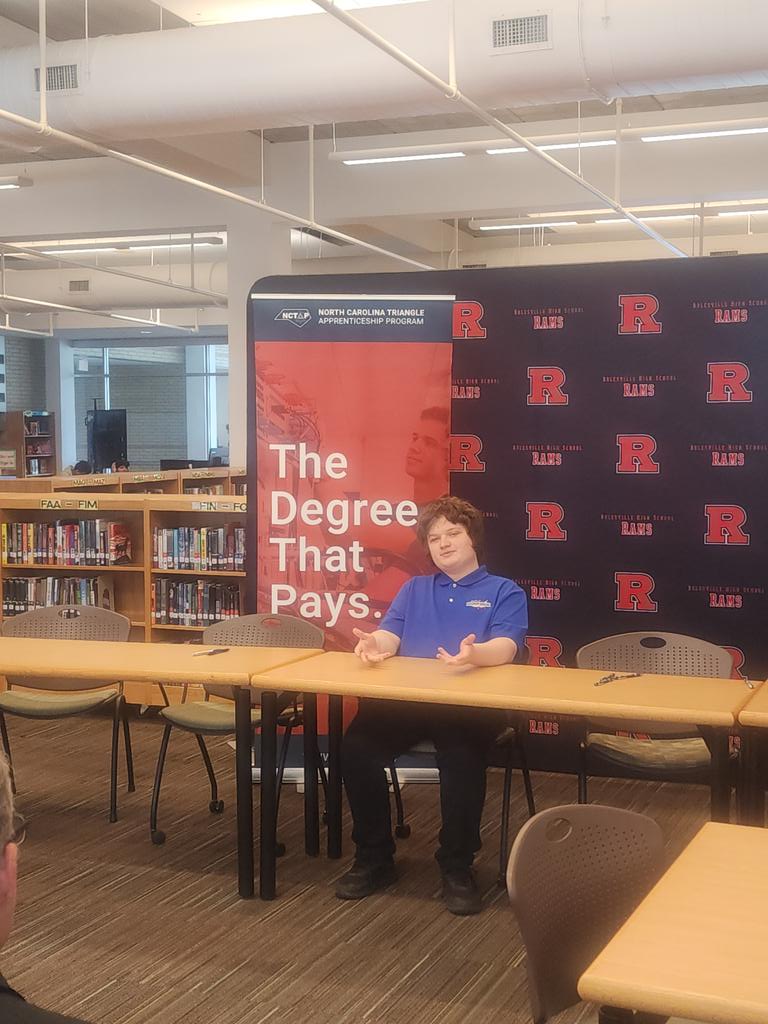 SpcTkey's tweet photo. Student accepted into NCTAP 
#RHS https://t.co/NZST8W7tX9