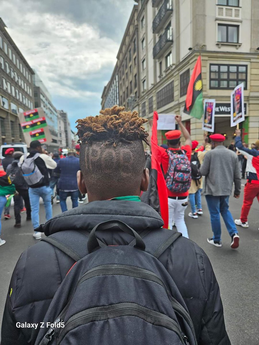 These are Biafrans in Berlin Germany marching in remembrance of the Biafran heroes to mark the 30th May 2024 Biafra Heroes Day celebration. 

IPOB lives on. Those who thought IPOB would be destroyed have all been shamed.