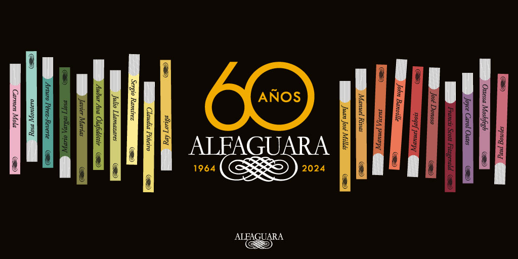 Alfaguara sigue celebrando sus 60 años ✨📖🥳 

Explórala acá 👉 bit.ly/453WpXS