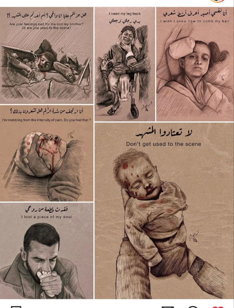 FatinaAli333's tweet photo. بعض القصص لا تحكى للأطفال كي يناموا
                  بل تحكى للرجال كي يستيقظوا
لا تعتادوا المشهد إنهم ليسوا أرقاماً #غزه_الفاضحة 
#رفح_تباد_يا_أمة_المليار ميت https://t.co/r4JdkTCKBB