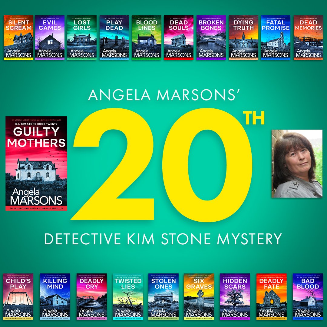 Thanks to the fabulous #bookcommunity for joining us today celebrating the publication of the 20th book in the Detective Kim Stone crime thriller series by @WriteAngie. You are all wonderful! 🩷 GUILTY MOTHERS is out now. Grab your copy here: Amz: geni.us/B0CW1JNZ7Wsoci…