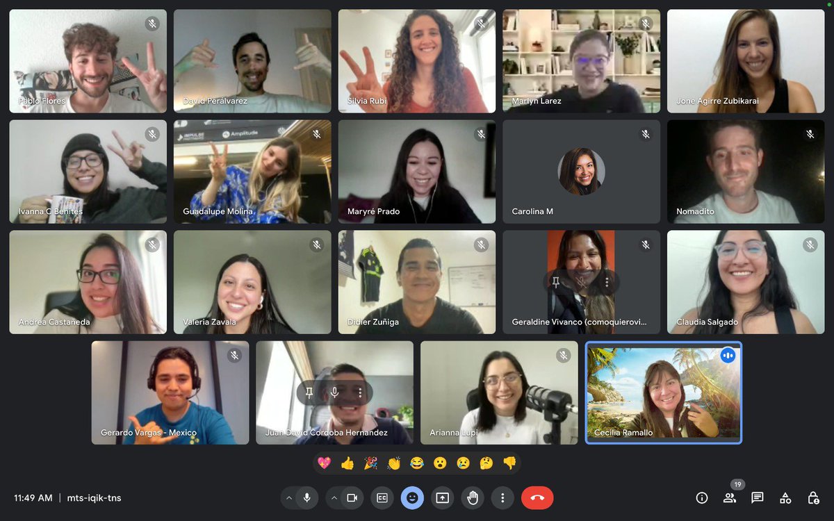 Este mes se han sumado 20 nuevos miembros y hoy hemos celebrado la taberna del mes desde 13 países 

🇬🇧🇻🇪🇮🇩🇲🇽🇩🇰🇧🇷🇨🇴🇵🇪🇦🇷🇵🇭🇪🇸🇫🇷🇮🇹

El lujo de seguir aprendiendo de este grupo que crece es infinito.